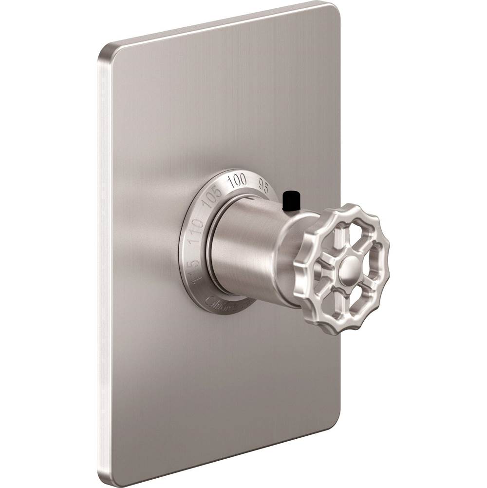 California Faucets Thermostatic Valve Trim Shower Faucet Trims item TO-THCN-80W-LSG