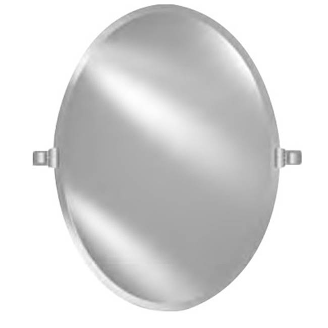 Afina Corporation Oval Mirrors item RM-332-BK-TS