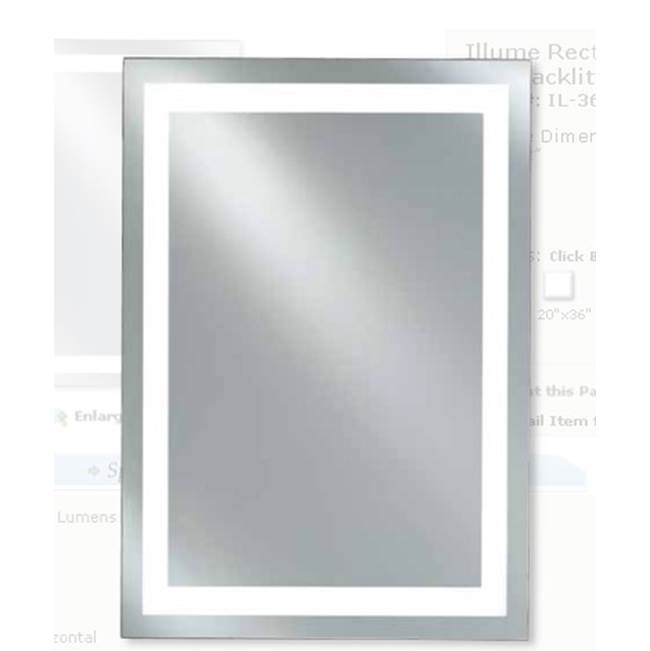 Afina Corporation Electric Lighted Mirrors Mirrors item IL-2436-R