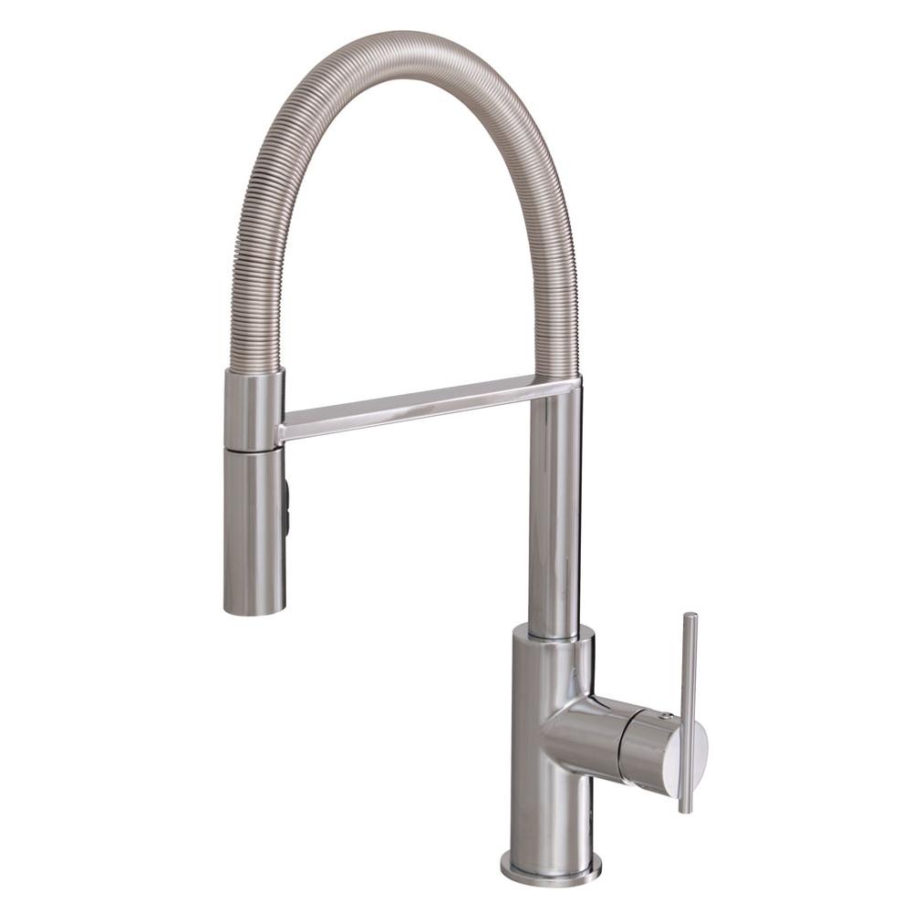 Aquabrass Articulating Kitchen Faucets item ABFK3845NPC