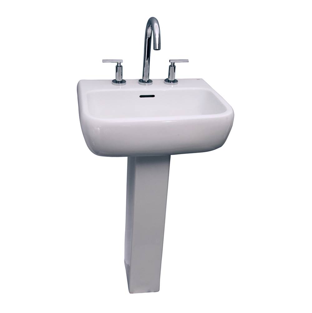 Barclay Complete Pedestal Bathroom Sinks item 3-1008WH