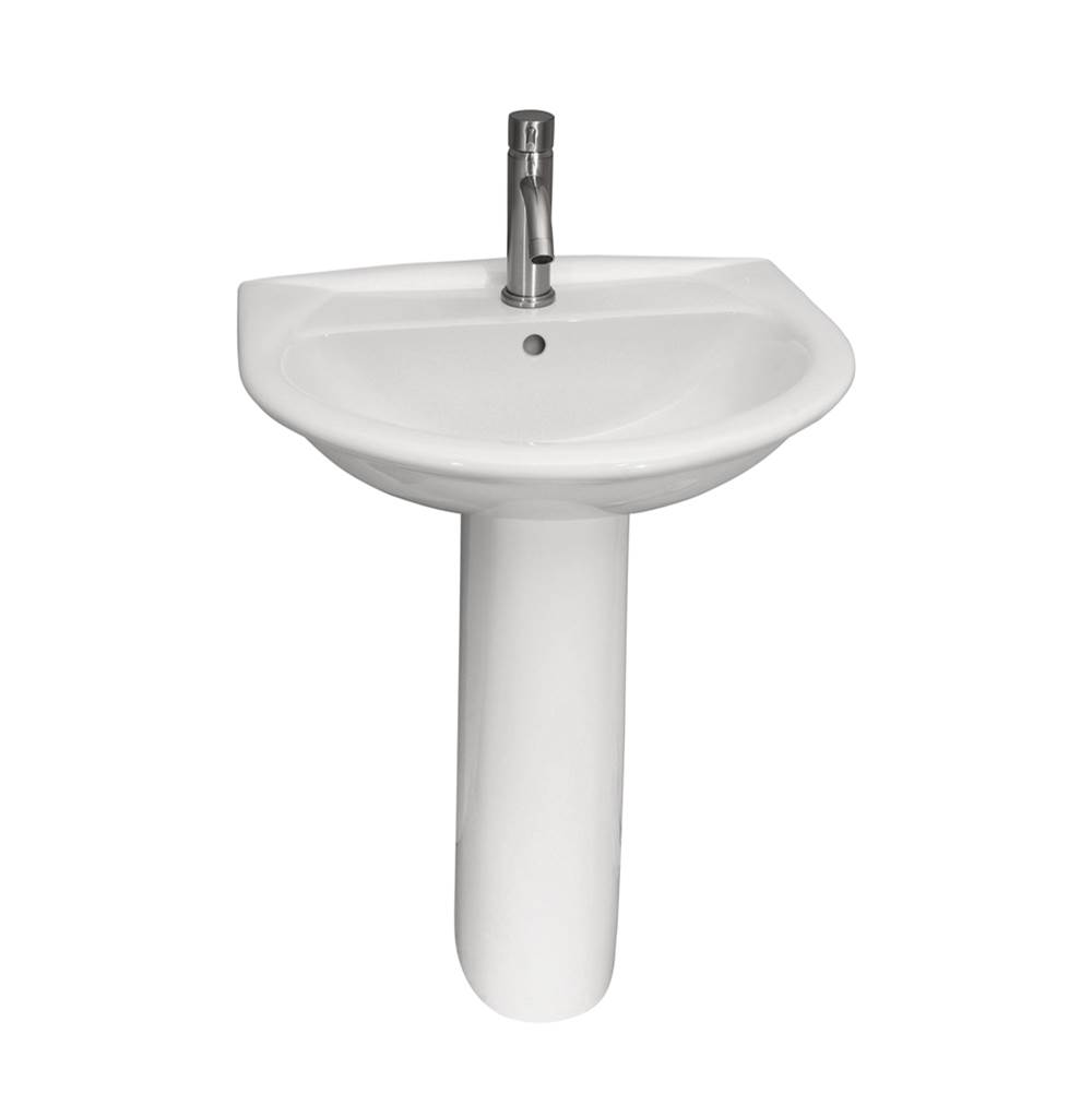 Barclay Complete Pedestal Bathroom Sinks item 3-294WH