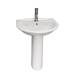 Barclay - 3-291WH - Complete Pedestal Bathroom Sinks