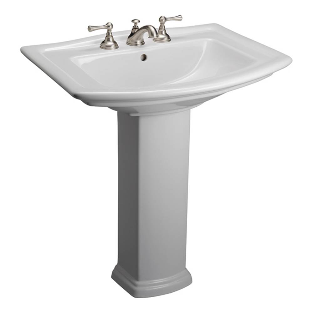 Barclay Complete Pedestal Bathroom Sinks item 3-498WH