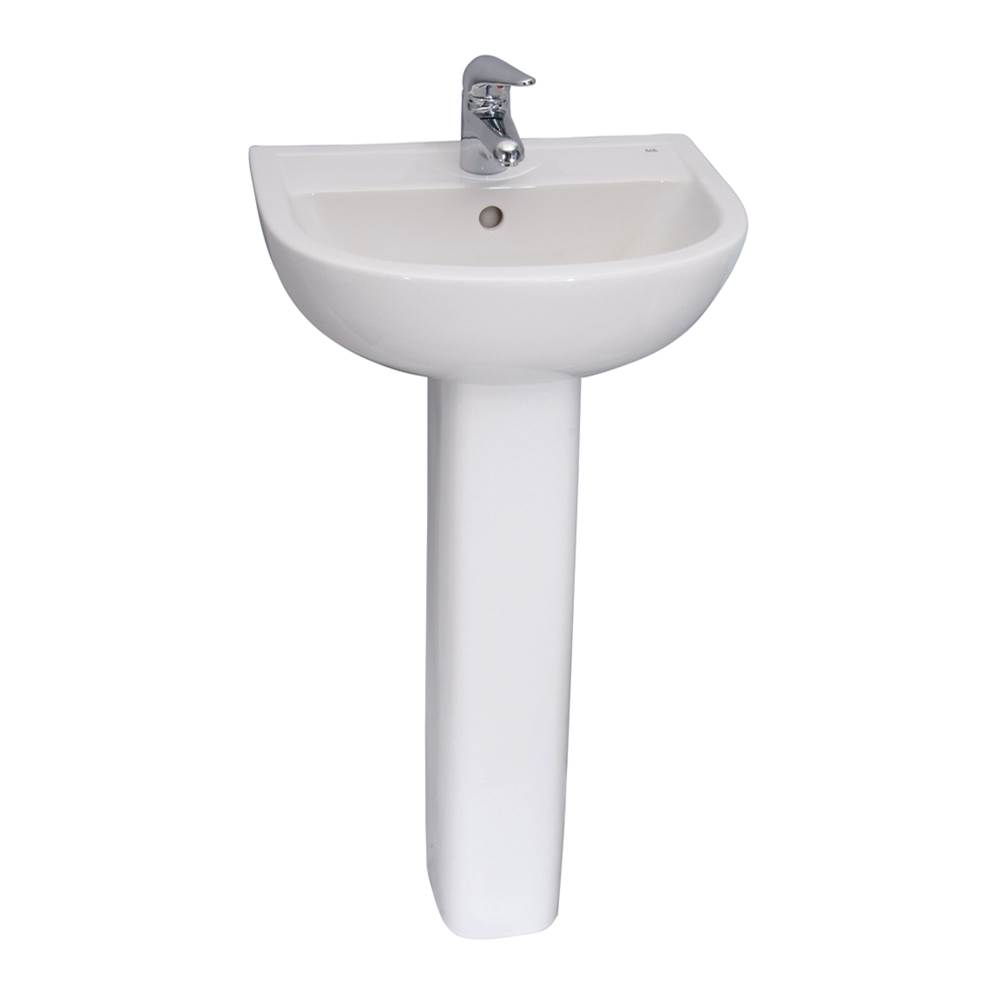 Barclay Complete Pedestal Bathroom Sinks item 3-544WH