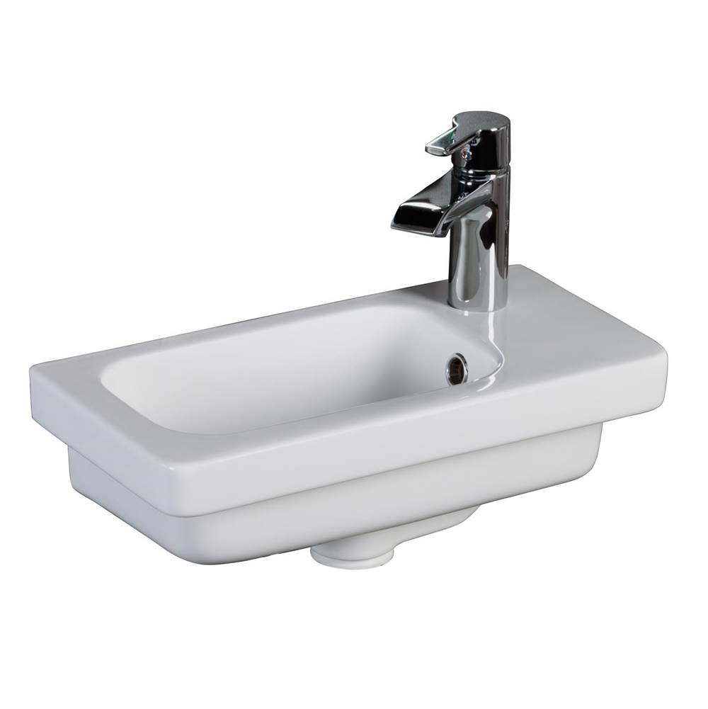 Barclay  Bathroom Sinks item 4-1070WH