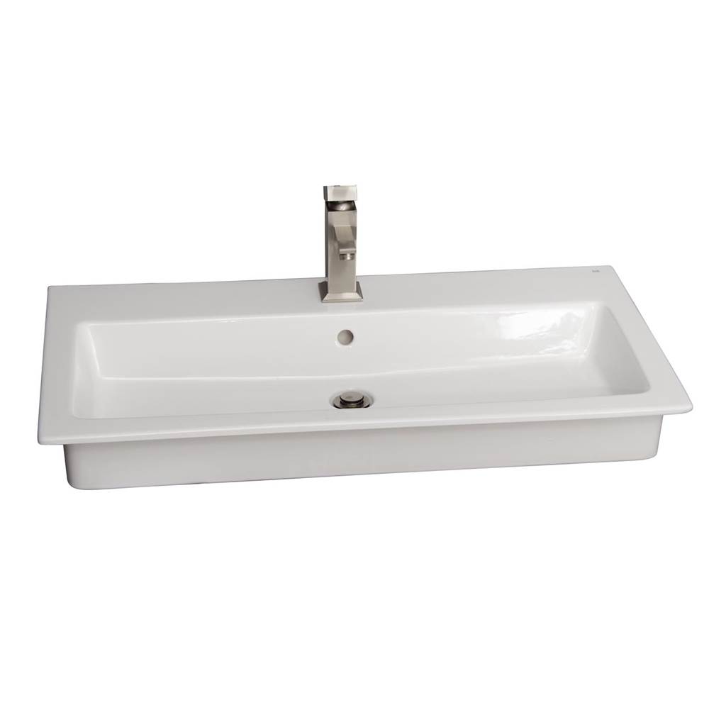 Barclay  Bathroom Sinks item 4-2061WH