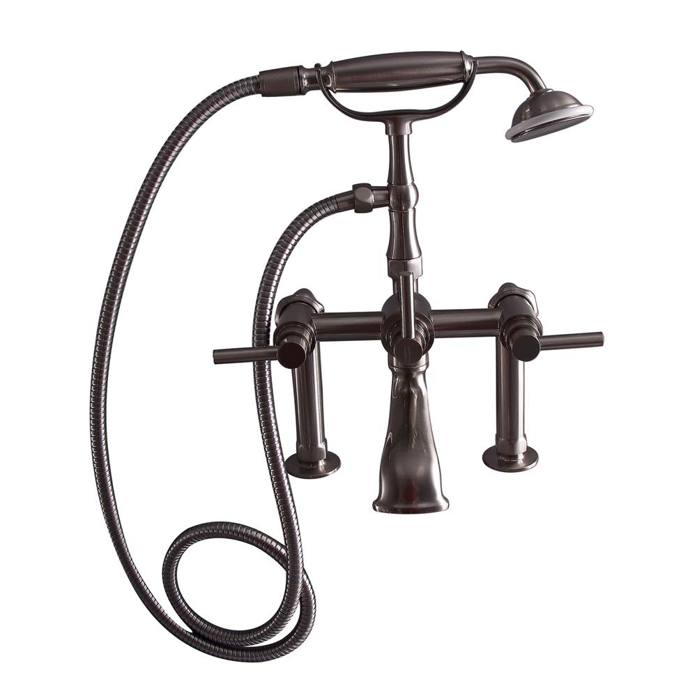 Barclay  Roman Tub Faucets With Hand Showers item 7601-ML-BN