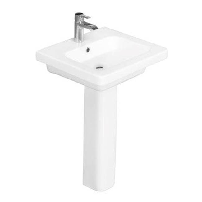 Barclay Complete Pedestal Bathroom Sinks item 3-1064WH