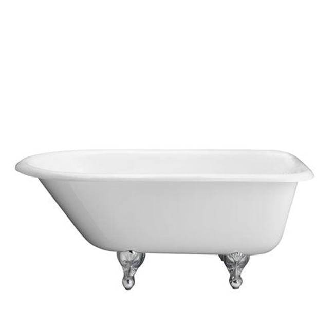 Barclay Clawfoot Soaking Tubs item CTR7H54-WH-WH