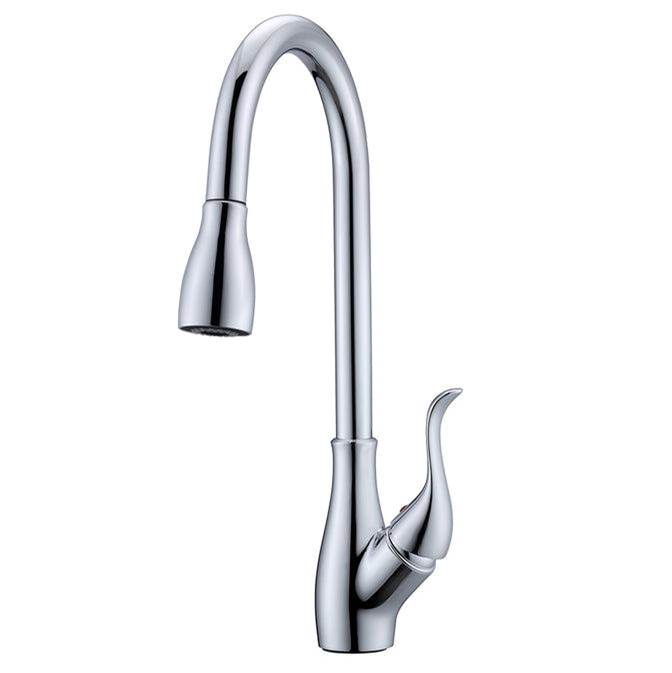 Barclay Pull Down Faucet Kitchen Faucets item KFS404-CP