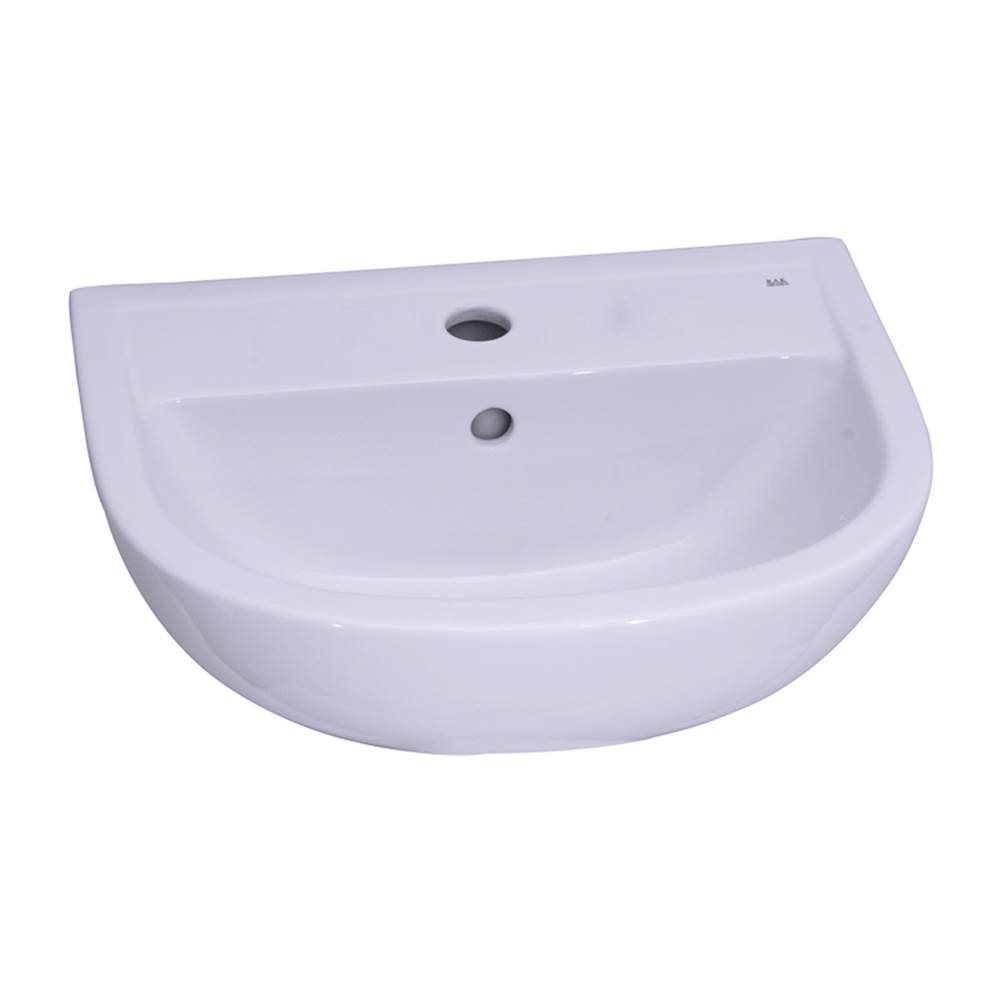 Barclay Vessel Only Pedestal Bathroom Sinks item B/3-541WH