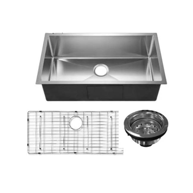 Barclay Undermount Kitchen Sinks item KSSSB2162K-GS