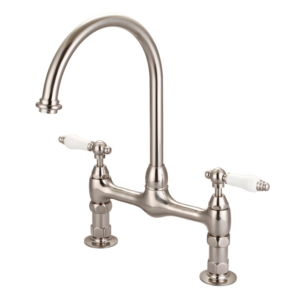 Barclay Bridge Kitchen Faucets item KFB510-PL-BN
