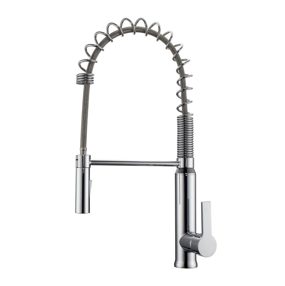 Barclay Pull Out Faucet Kitchen Faucets item KFS421-L2-CP
