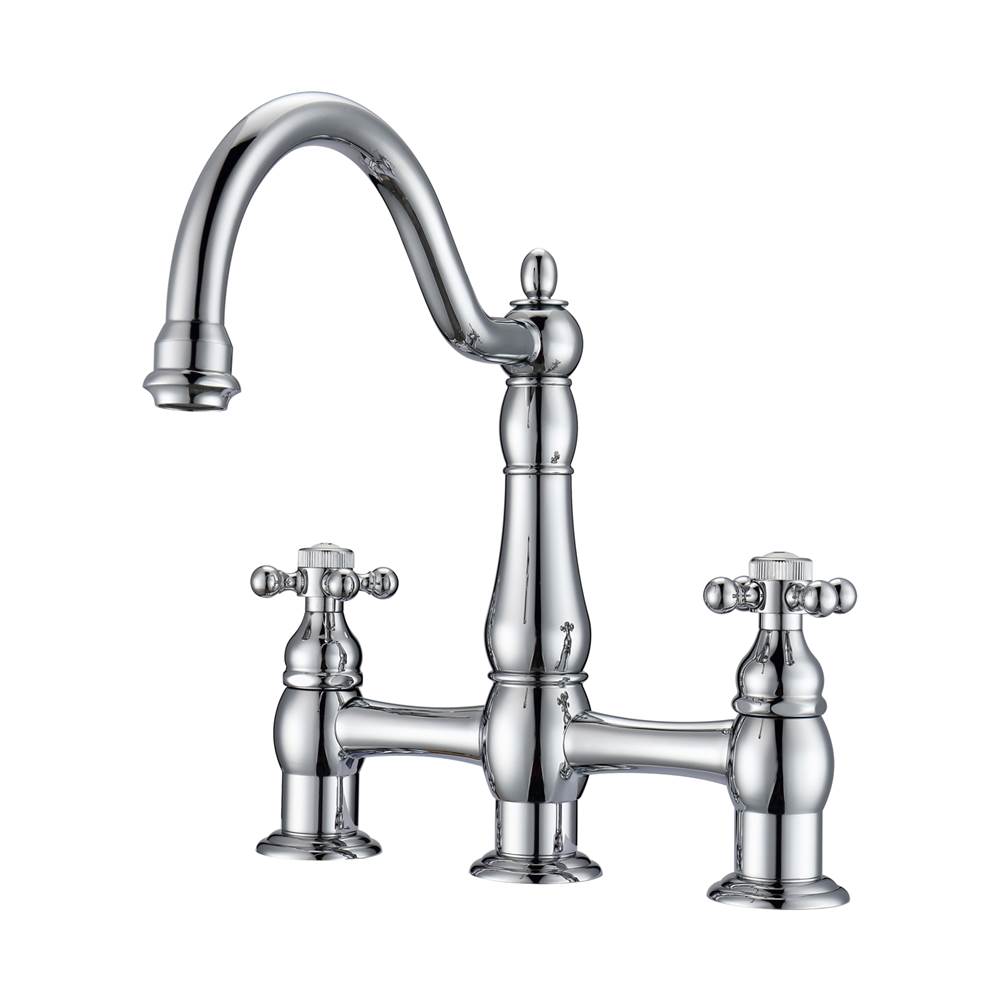 Barclay Bridge Kitchen Faucets item LFB502-MC-CP