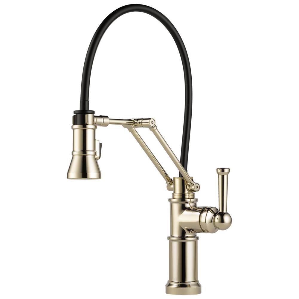 Brizo Retractable Faucets Kitchen Faucets item 63225LF-PN