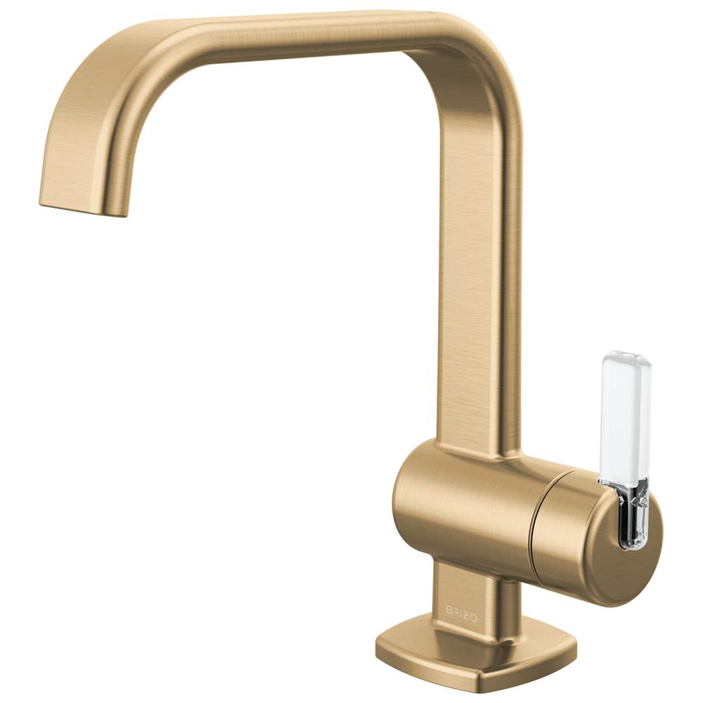 Brizo Single Hole Bathroom Sink Faucets item 65067LF-GLCL-ECO