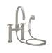 California Faucets - 1308-46.18-MWHT - Deck Mount Tub Fillers