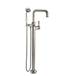 California Faucets - 1411-H60.18-MWHT - Floor Mount Tub Fillers