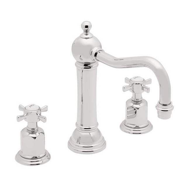 California Faucets Widespread Bathroom Sink Faucets item 3202ZB-MWHT