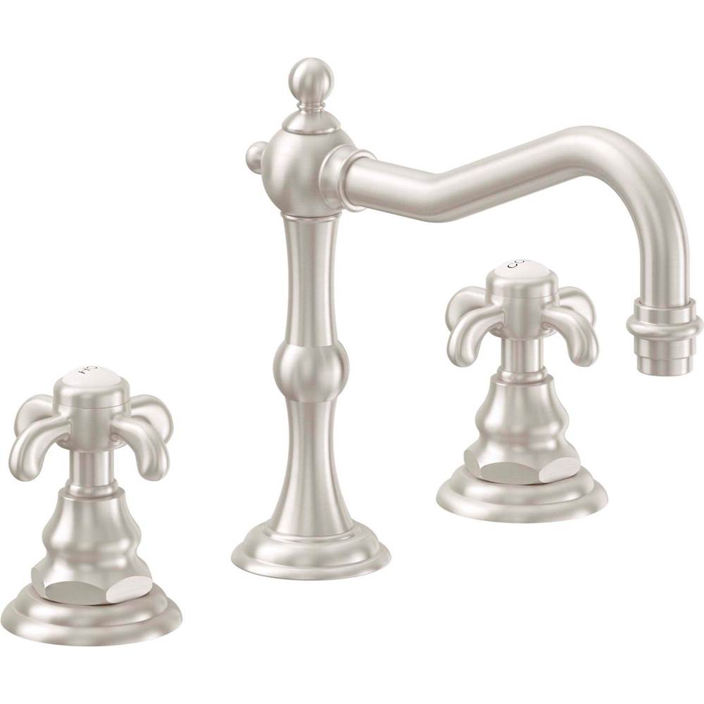 California Faucets Widespread Bathroom Sink Faucets item 6102XD-MWHT