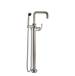 California Faucets - 8511.18-MWHT - Floor Mount Tub Fillers
