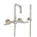 California Faucets - 1206-E4.18-LSG - Wall Mount Tub Fillers