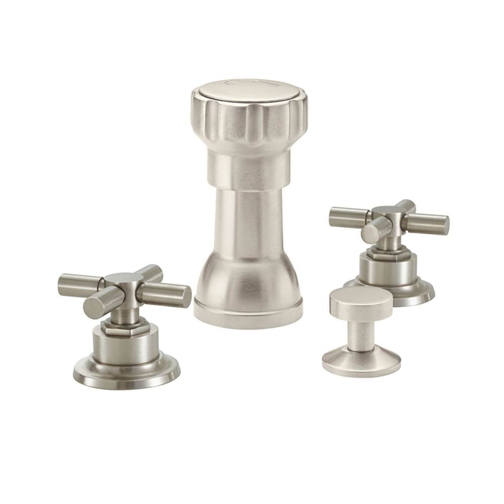 California Faucets Widespread Bathroom Sink Faucets item 3004X-SBZ