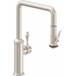California Faucets - K10-103SQ-48-WHT - Pull Down Kitchen Faucets