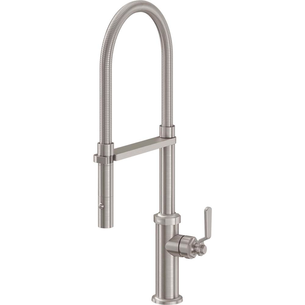 California Faucets Single Hole Kitchen Faucets item K30-150-SL-MBLK