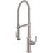 California Faucets - K30-150SQ-SL-LPG - Single Hole Kitchen Faucets