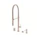California Faucets - K50-150-SST-SBZ - Pull Out Kitchen Faucets