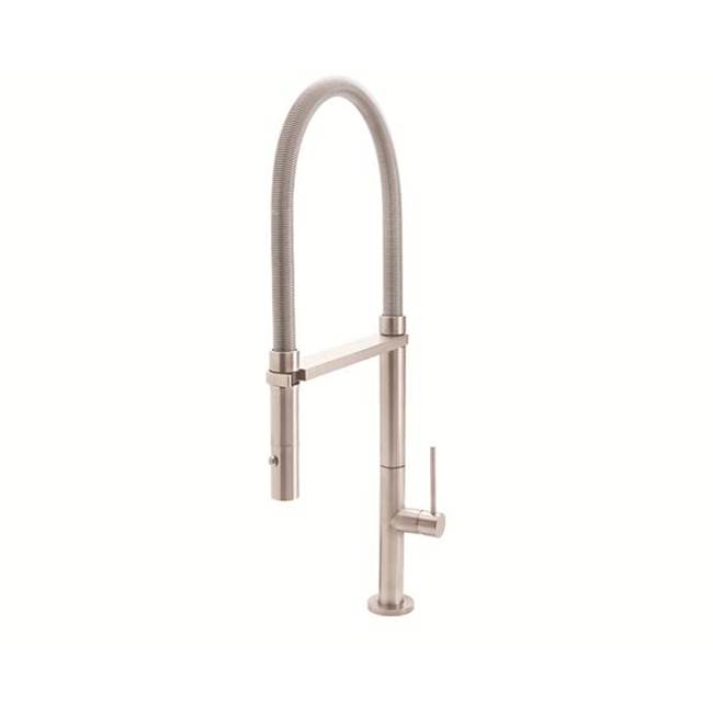 California Faucets Pull Out Faucet Kitchen Faucets item K50-150-ST-BLKN
