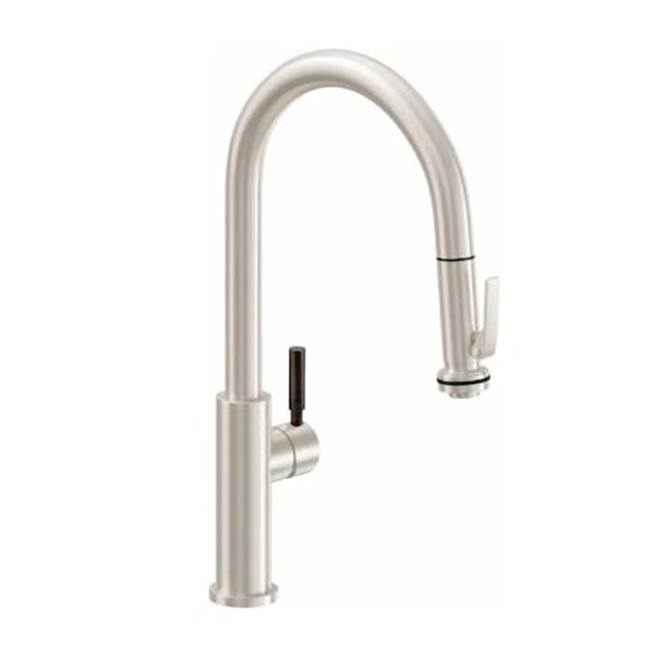 California Faucets Pull Down Faucet Kitchen Faucets item K51-100SQ-BST-BTB