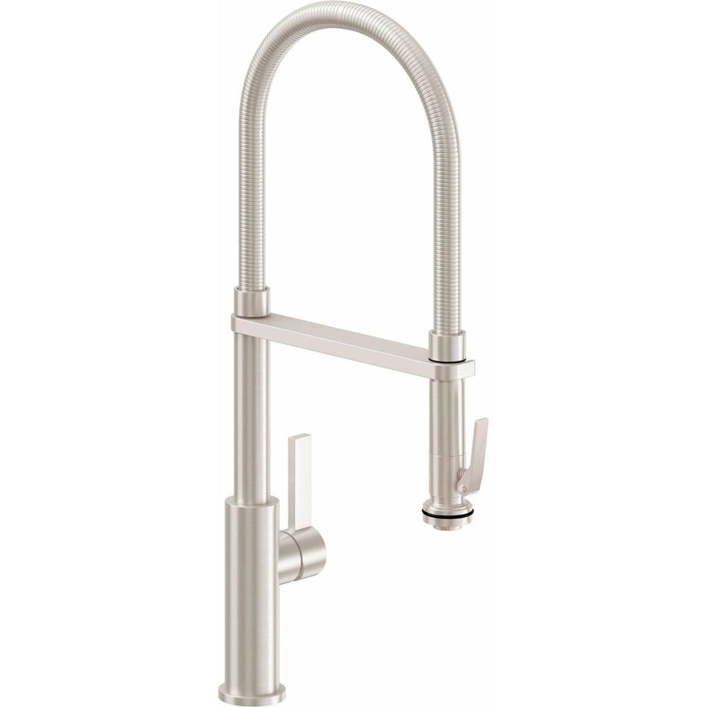 California Faucets Single Hole Kitchen Faucets item K51-150SQ-BFB-ABF