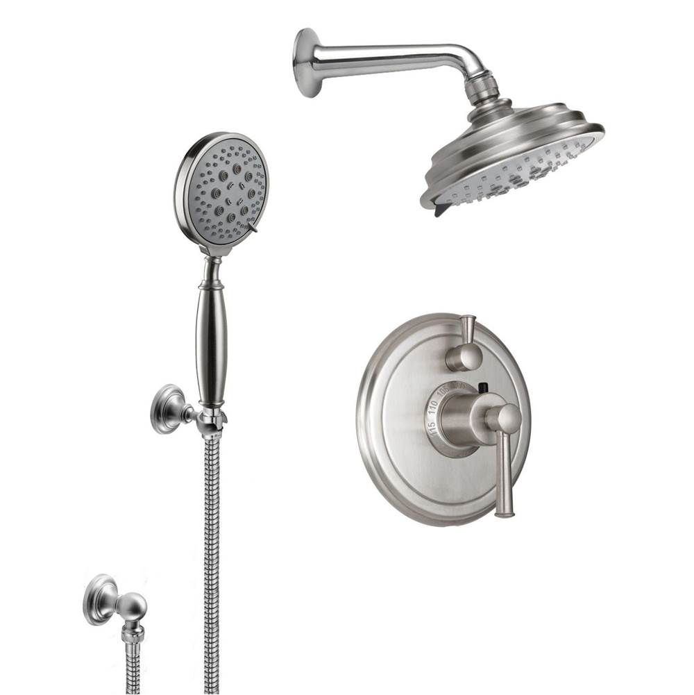 California Faucets Shower System Kits Shower Systems item KT02-48.18-MBLK