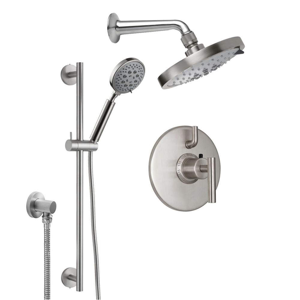 California Faucets Shower System Kits Shower Systems item KT03-66.18-MBLK