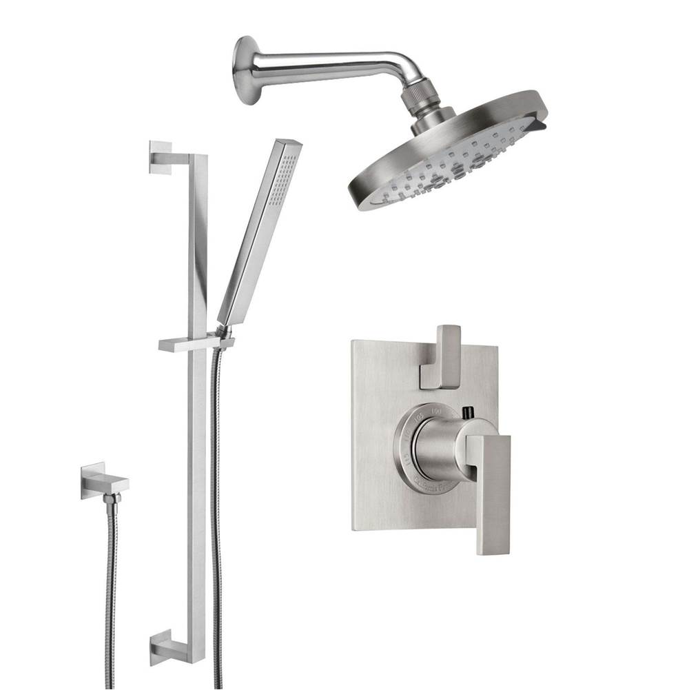 California Faucets Shower System Kits Shower Systems item KT03-77.25-MBLK