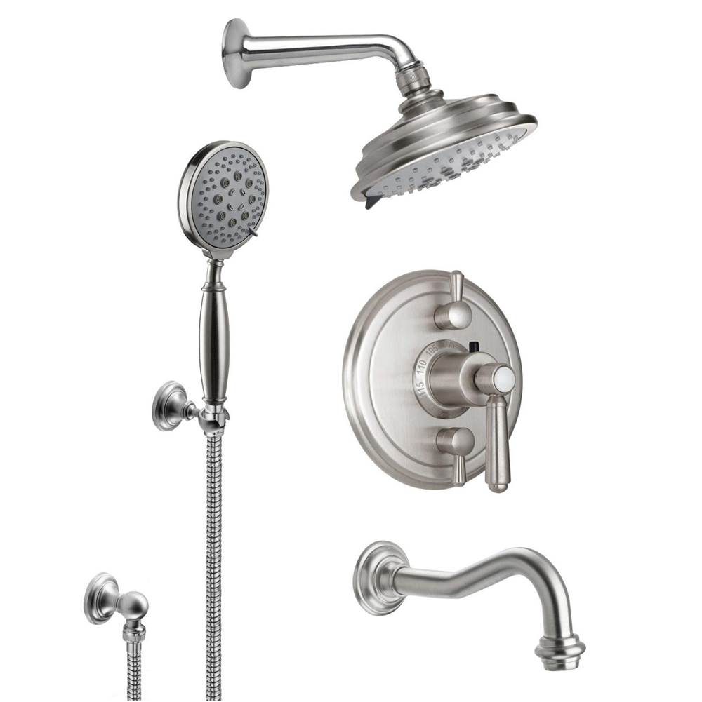 California Faucets Shower System Kits Shower Systems item KT07-33.18-MBLK