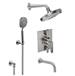 California Faucets - KT07-45.18-MWHT - Shower System Kits