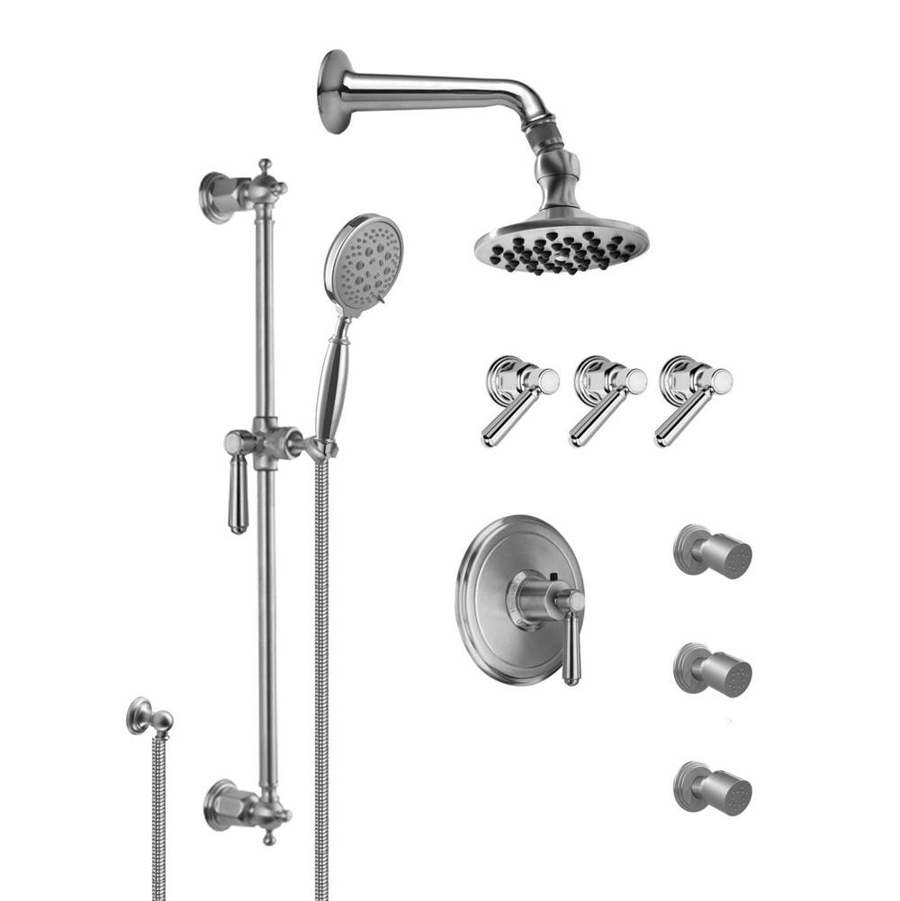 California Faucets Shower System Kits Shower Systems item KT08-33.18-SBZ