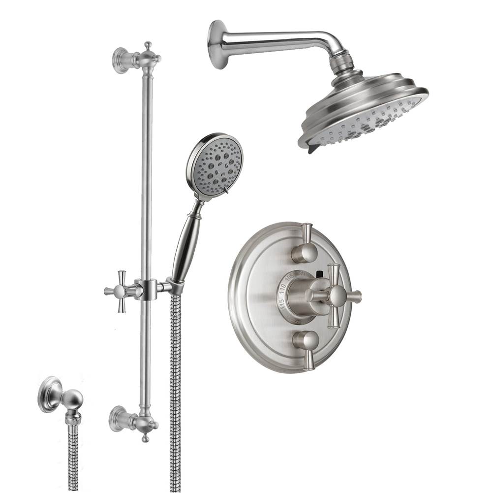 California Faucets Shower System Kits Shower Systems item KT12-48X.18-MBLK