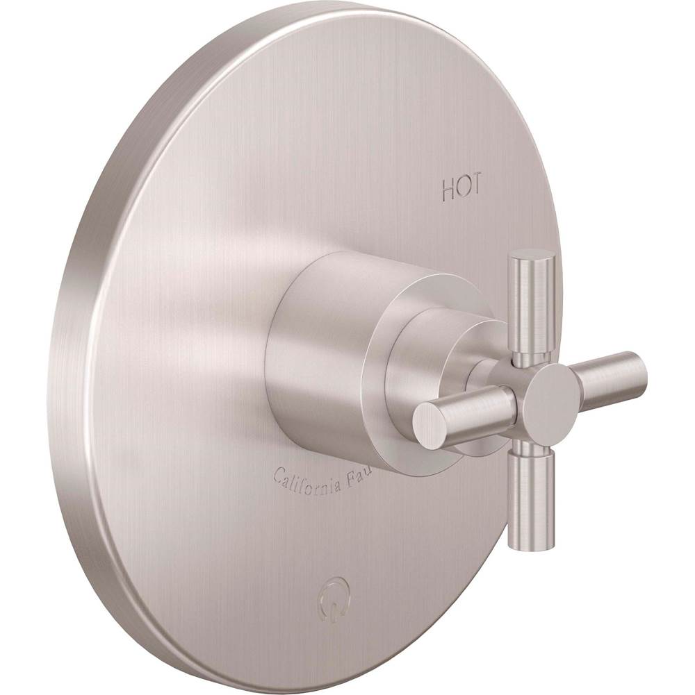California Faucets Pressure Balance Valve Trims Shower Faucet Trims item TO-PBL-30X-SBZ