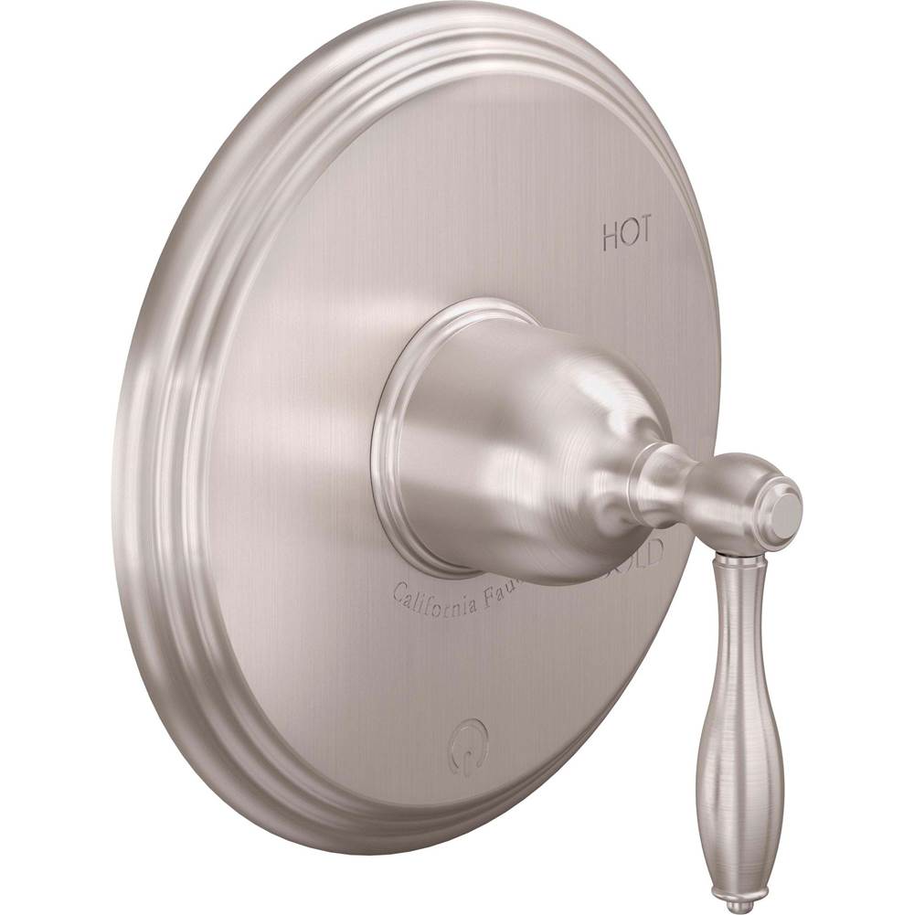 California Faucets Pressure Balance Valve Trims Shower Faucet Trims item TO-PBL-64-MWHT