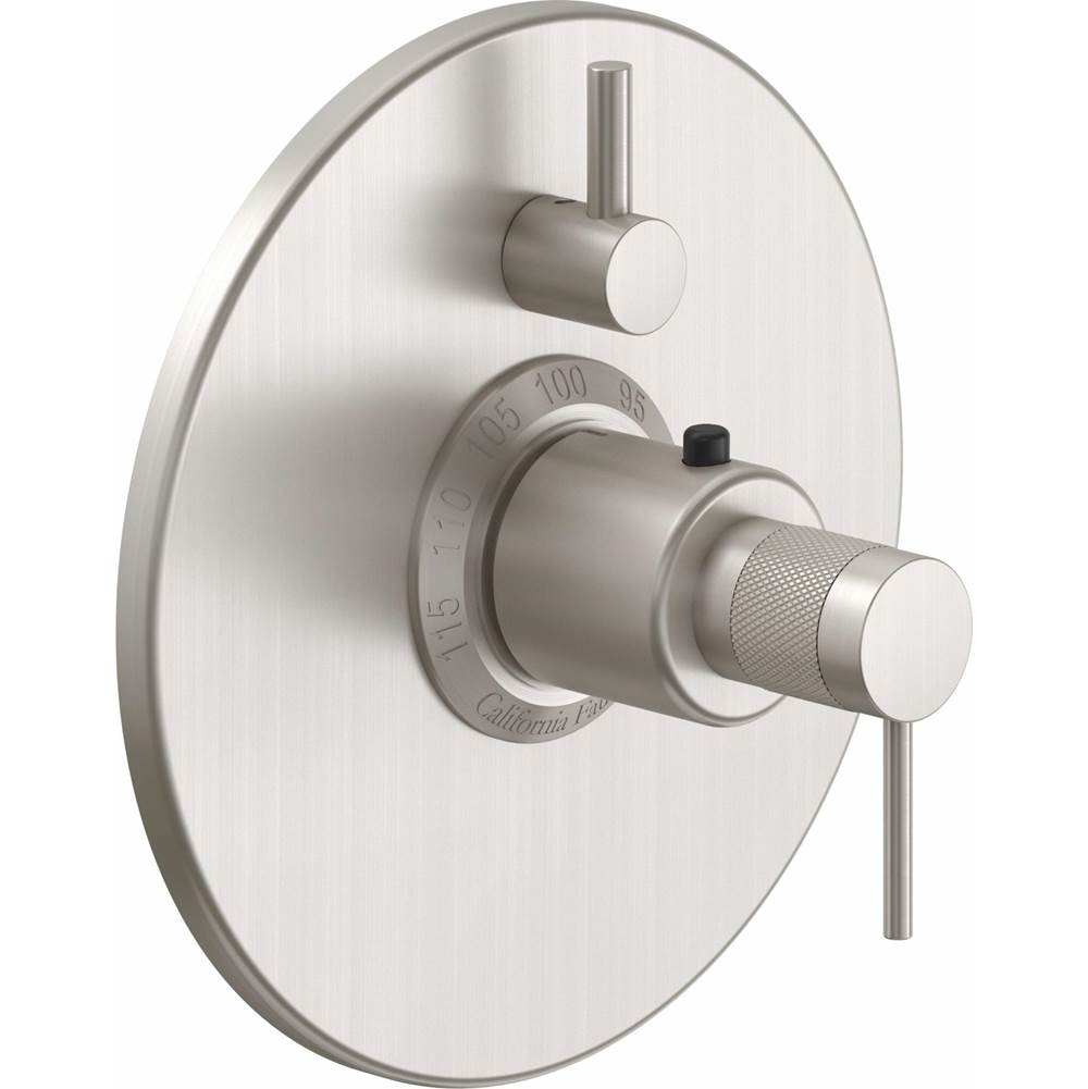 California Faucets Thermostatic Valve Trim Shower Faucet Trims item TO-TH1L-52K-MWHT