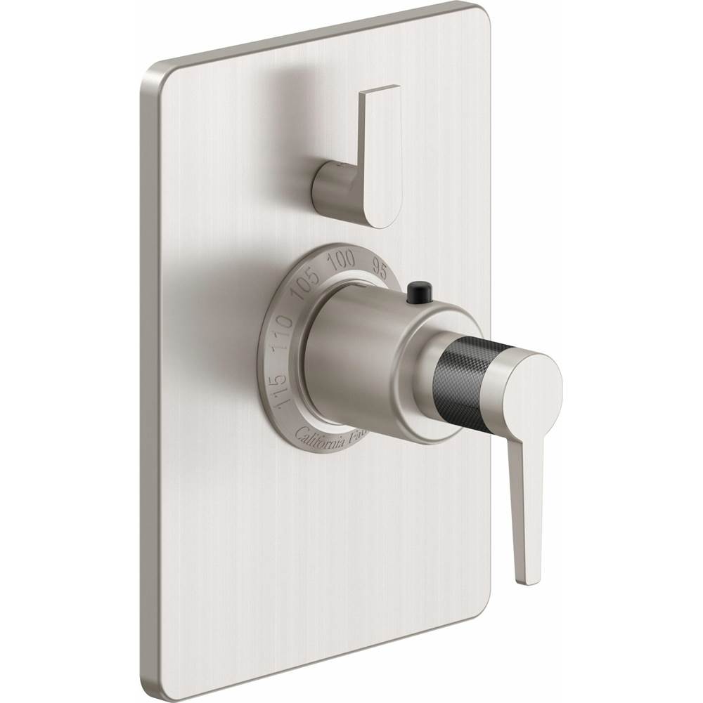 California Faucets Thermostatic Valve Trim Shower Faucet Trims item TO-THC1L-53F-LSG