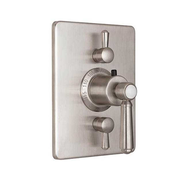 California Faucets Diverter Trims Shower Components item TO-THC2L-33-BLKN