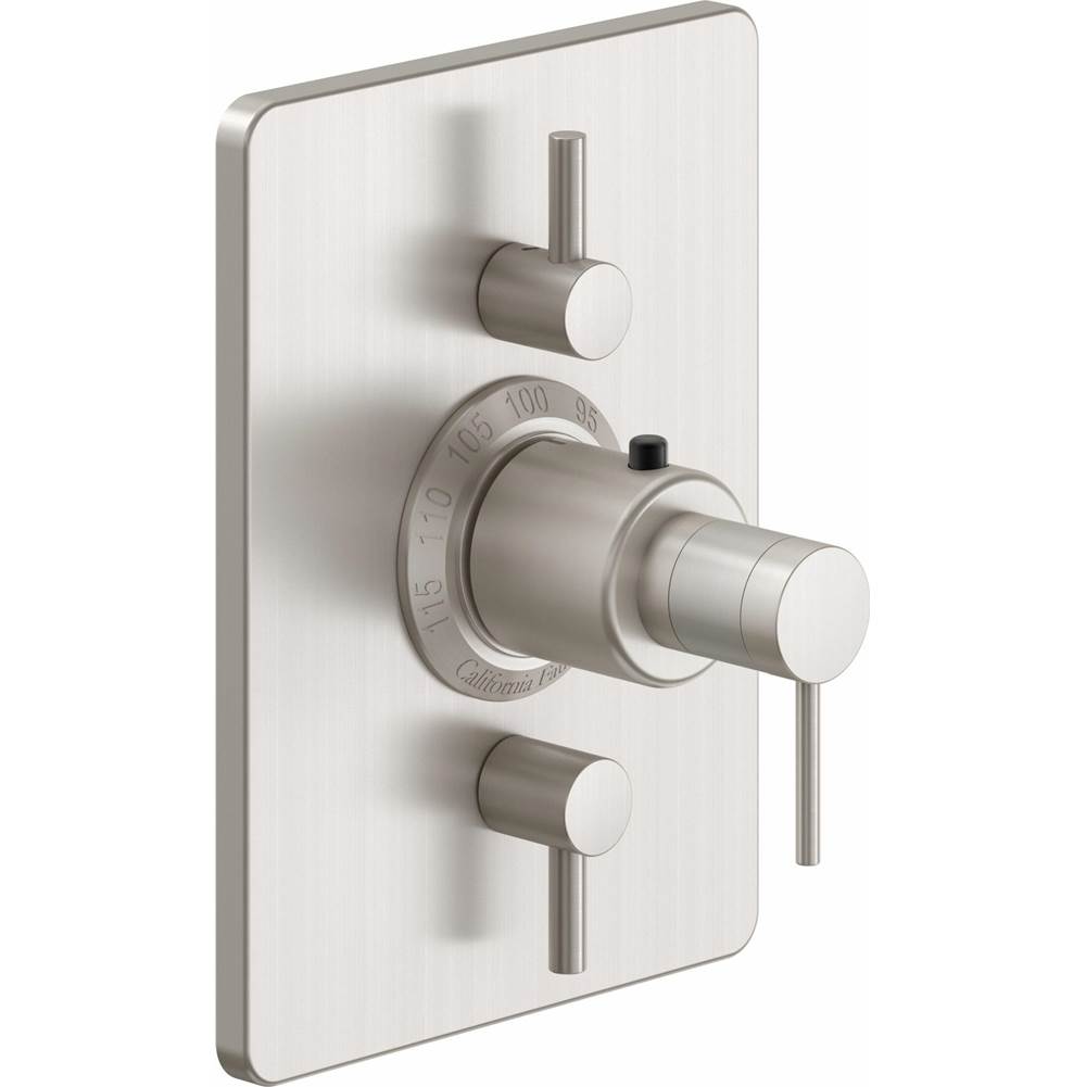 California Faucets Thermostatic Valve Trim Shower Faucet Trims item TO-THC2L-52-PBU