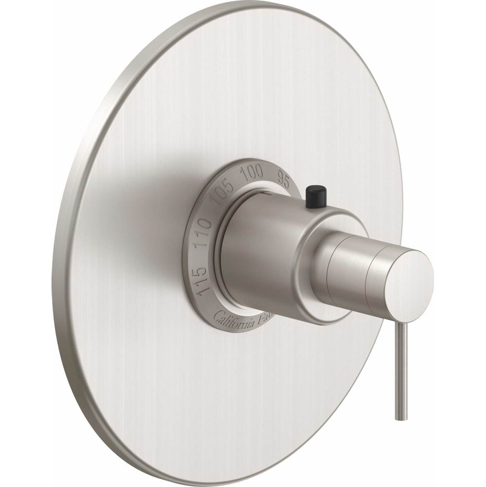 California Faucets Thermostatic Valve Trim Shower Faucet Trims item TO-THN-52-BLKN